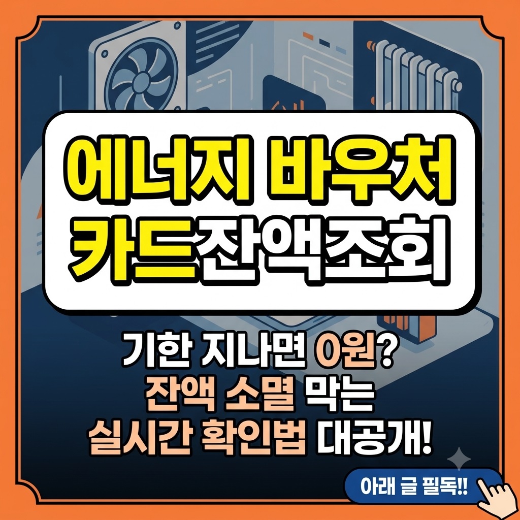 에너지 바우처 카드잔액조회